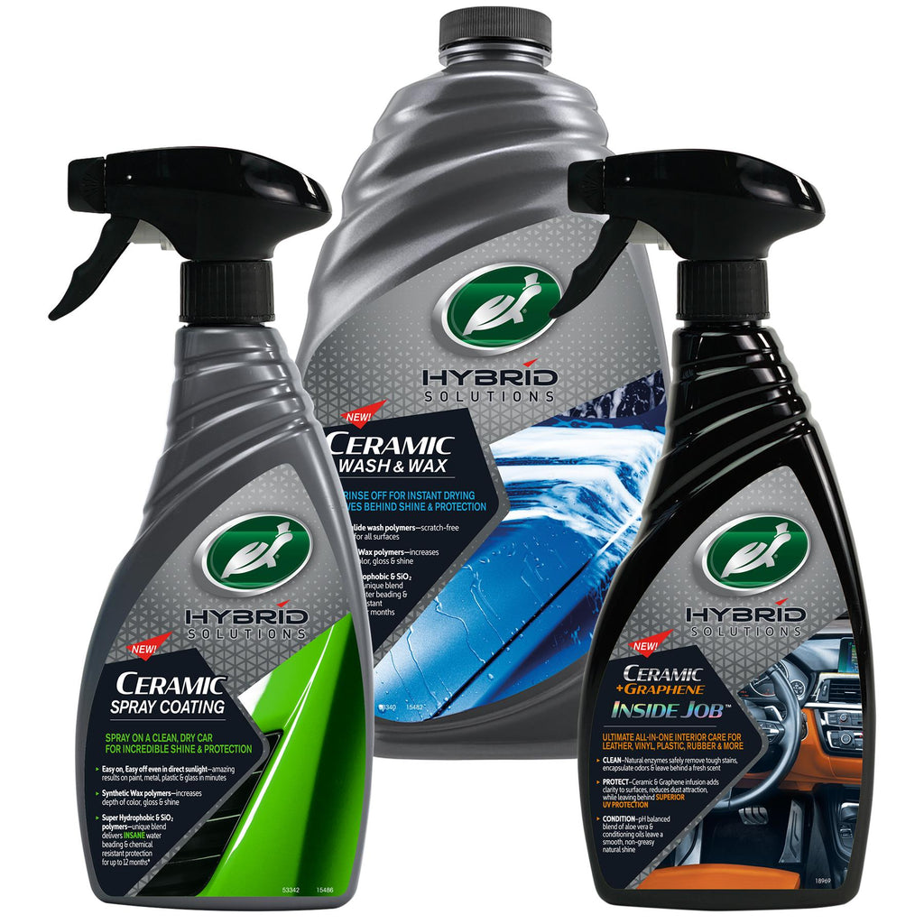 Hybrid Solutions Wash, Wax  Interior Cleaning Kit